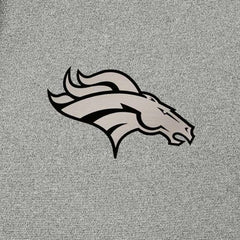 Denver Broncos Antigua Effortless Full-Zip Hoodie Jacket Heather Gray - NFL