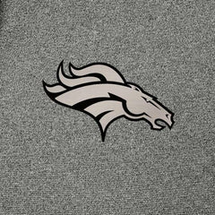 Denver Broncos Antigua Effortless Full-Zip Hoodie Jacket Heather Black - NFL