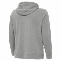 Green Bay Packers Antigua Effortless Full-Zip Hoodie Jacket Heather Gray - NFL