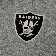 Las Vegas Raiders Antigua Effortless Full-Zip Hoodie Jacket Heather Black - NFL