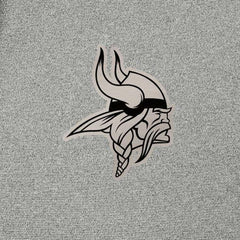 Minnesota Vikings Antigua Effortless Full-Zip Hoodie Jacket Heather Gray - NFL