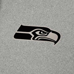 Seattle Seahawks Antigua Effortless Full-Zip Hoodie Jacket Heather Gray - NFL