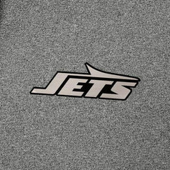 New York Jets Antigua Effortless Full-Zip Hoodie Jacket Heather Black - NFL