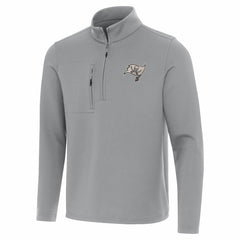 Tampa Bay Buccaneers Antigua Insider Quarter-Zip Jacket Gray - NFL