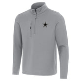 Dallas Cowboys Antigua Insider Quarter-Zip Jacket Gray - NFL