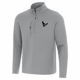 Houston Texans Antigua Insider Quarter-Zip Jacket Gray - NFL