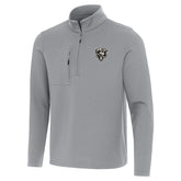 Chicago Bears Antigua Insider Quarter-Zip Jacket Gray - NFL