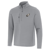 Arizona Cardinals Antigua Insider Quarter-Zip Jacket Gray - NFL