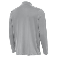 Green Bay Packers Antigua Reprocess Quarter-Zip Top Gray - NFL