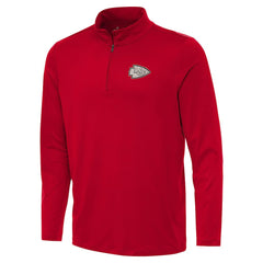 Kansas City Chiefs Antigua Reprocess Quarter-Zip Top Red - NFL