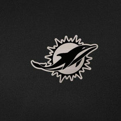 Miami Dolphins Antigua Reprocess Quarter-Zip Top Black - NFL