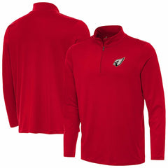 Arizona Cardinals Antigua Reprocess Quarter-Zip Top Cardinal - NFL