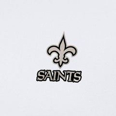 New Orleans Saints Antigua Reprocess Quarter-Zip Top White - NFL