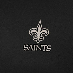 New Orleans Saints Antigua Reprocess Quarter-Zip Top Black - NFL