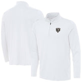 Chicago Bears Antigua Reprocess Quarter-Zip Top White - NFL