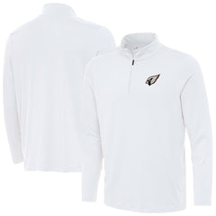 Arizona Cardinals Antigua Reprocess Quarter-Zip Top White - NFL