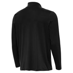 Cleveland Browns Antigua Reprocess Quarter-Zip Top Black - NFL