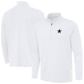 Dallas Cowboys Antigua Reprocess Quarter-Zip Top White - NFL