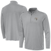 Tampa Bay Buccaneers Antigua Reprocess Quarter-Zip Top Gray - NFL