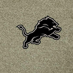 Detroit Lions Antigua Subtle Quarter-Zip Top Heather Olive - NFL