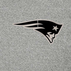 New England Patriots Antigua Subtle Quarter-Zip Top Heather Gray - NFL