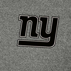 New York Giants Antigua Subtle Quarter-Zip Top Heather Black - NFL