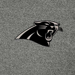 Carolina Panthers Antigua Subtle Quarter-Zip Top Heather Black - NFL