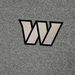 Washington Commanders Antigua Subtle Quarter-Zip Top Heather Black - NFL