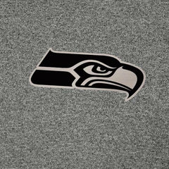 Seattle Seahawks Antigua Subtle Quarter-Zip Top Heather Black - NFL