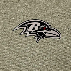 Baltimore Ravens Antigua Subtle Quarter-Zip Top Heather Olive - NFL