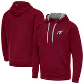 Arizona Cardinals Antigua Brushed Carbon Victory Pullover Hoodie Cardinal - NFL