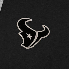 Houston Texans Antigua Brushed Carbon Victory Pullover Hoodie Black - NFL