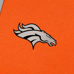Denver Broncos Antigua Brushed Carbon Victory Pullover Hoodie Orange - NFL