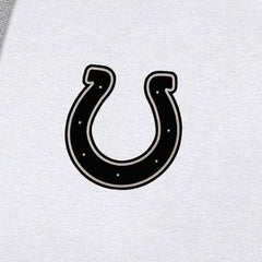 Indianapolis Colts Antigua Brushed Carbon Victory Pullover Hoodie White - NFL