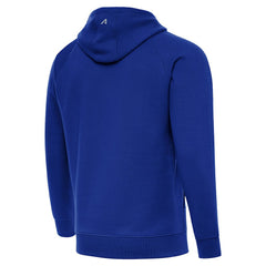 Indianapolis Colts Antigua Brushed Carbon Victory Pullover Hoodie Royal - NFL