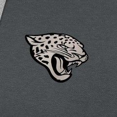 Jacksonville Jaguars Antigua Brushed Carbon Victory Pullover Hoodie Charcoal - NFL