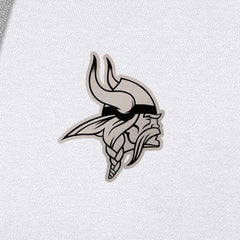 Minnesota Vikings Antigua Brushed Carbon Victory Pullover Hoodie White - NFL