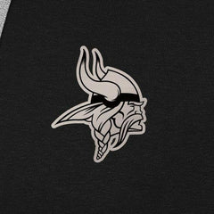 Minnesota Vikings Antigua Brushed Carbon Victory Pullover Hoodie Black - NFL