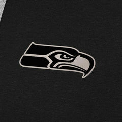 Seattle Seahawks Antigua Brushed Carbon Victory Pullover Hoodie Black - NFL