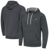 Seattle Seahawks Antigua Brushed Carbon Victory Pullover Hoodie Charcoal - NFL