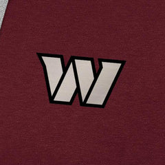 Washington Commanders Antigua Brushed Carbon Victory Pullover Hoodie Burgundy - NFL