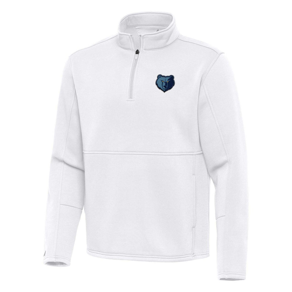 NBA - Memphis Grizzlies Antigua Twist Quarter-Zip Pullover Top - White