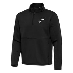 NBA - Utah Jazz Antigua Twist Quarter-Zip Pullover Top - Black