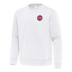 NBA - Detroit Pistons Antigua Relevant Pullover Sweatshirt - White
