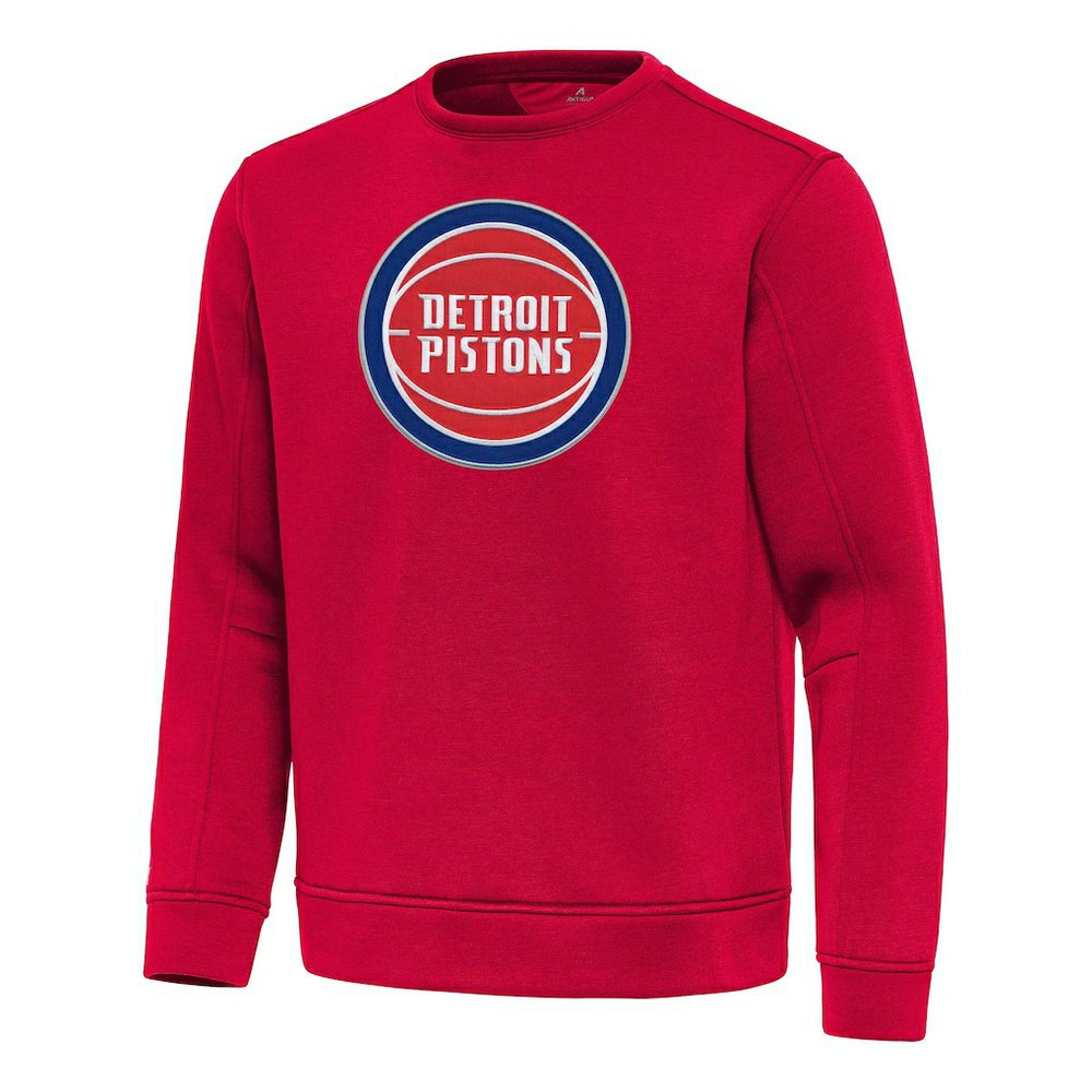 NBA - Detroit Pistons Antigua Relevant Pullover Sweatshirt - Red