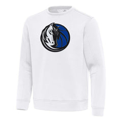 NBA - Dallas Mavericks Antigua Relevant Pullover Sweatshirt - White