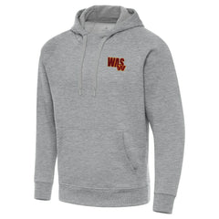 Men's Washington Commanders Antigua Victory Pullover Hoodie Heather Gray - NFL