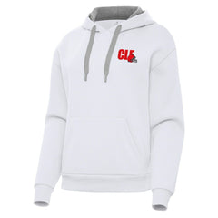 Cleveland Browns Antigua Women's Victory Pullover Hoodie White - NFL