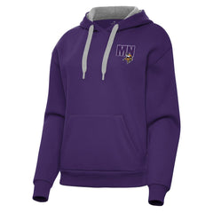 Minnesota Vikings Antigua Women's Victory Pullover Hoodie Purple - NFL