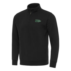 New York Jets Antigua Men's Victory Quarter-Zip Sweatshirt Black - NFL